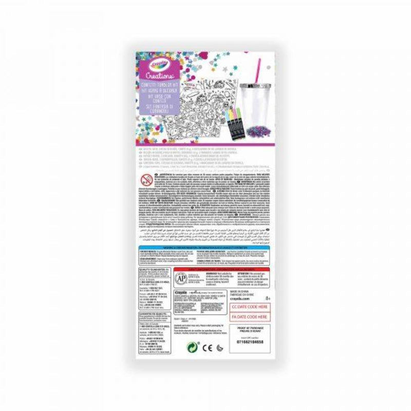 Crayola Creations Confetti Tumbler Kit