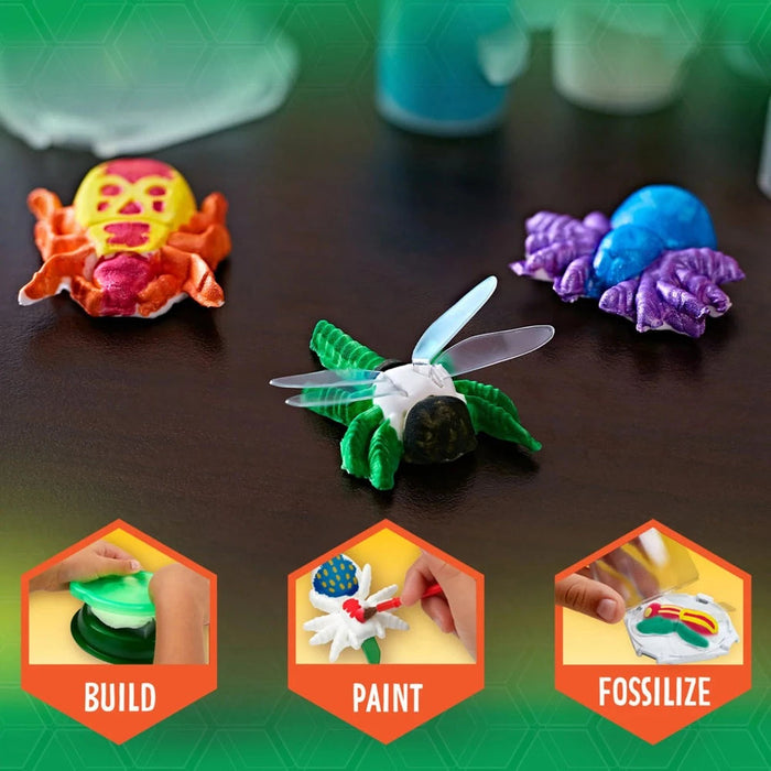 Crayola Critter Creator Kit Bug Fossil Lab Toycra