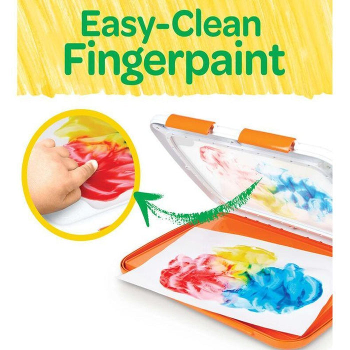Crayola Easy Clean Finger Paint Kit-Arts & Crafts-Crayola-Toycra