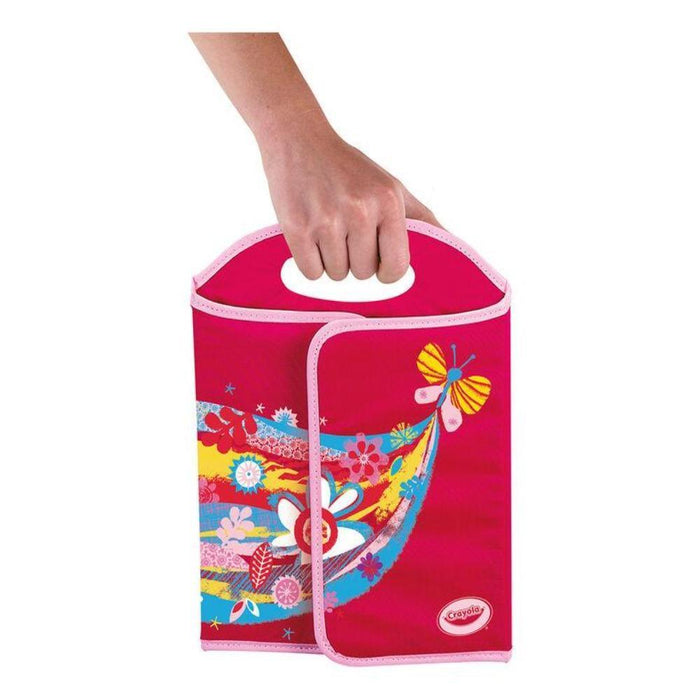 Crayola Fold & Go Dry Erase Travel Pack - Pink - Shop Bulletin