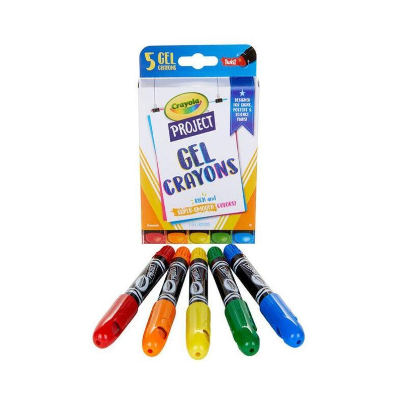 Crayola Gel Crayons, 5 Count