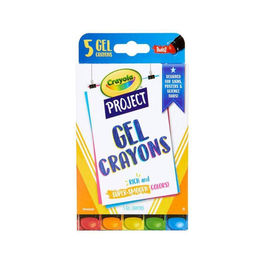Crayola Gel Crayons, 5 Count-Arts & Crafts-Crayola-Toycra