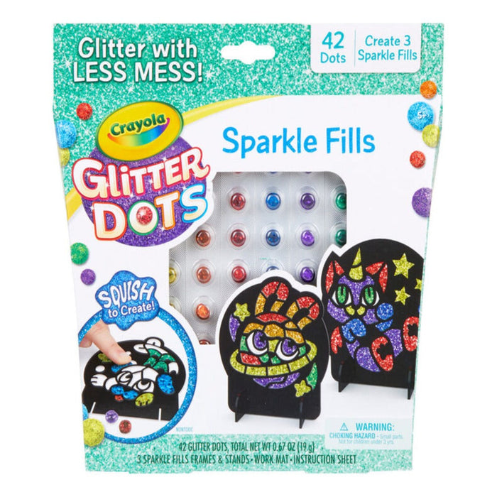 Crayola Glitter Dots Sparkle Fills-Arts & Crafts-Crayola-Toycra