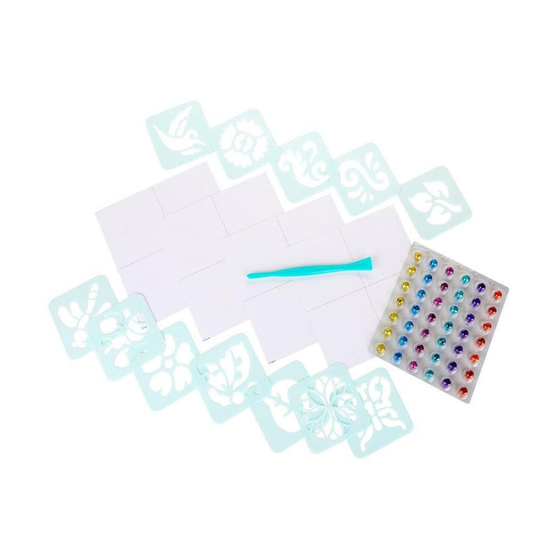 Crayola Glitter Dots Stencil Stickers