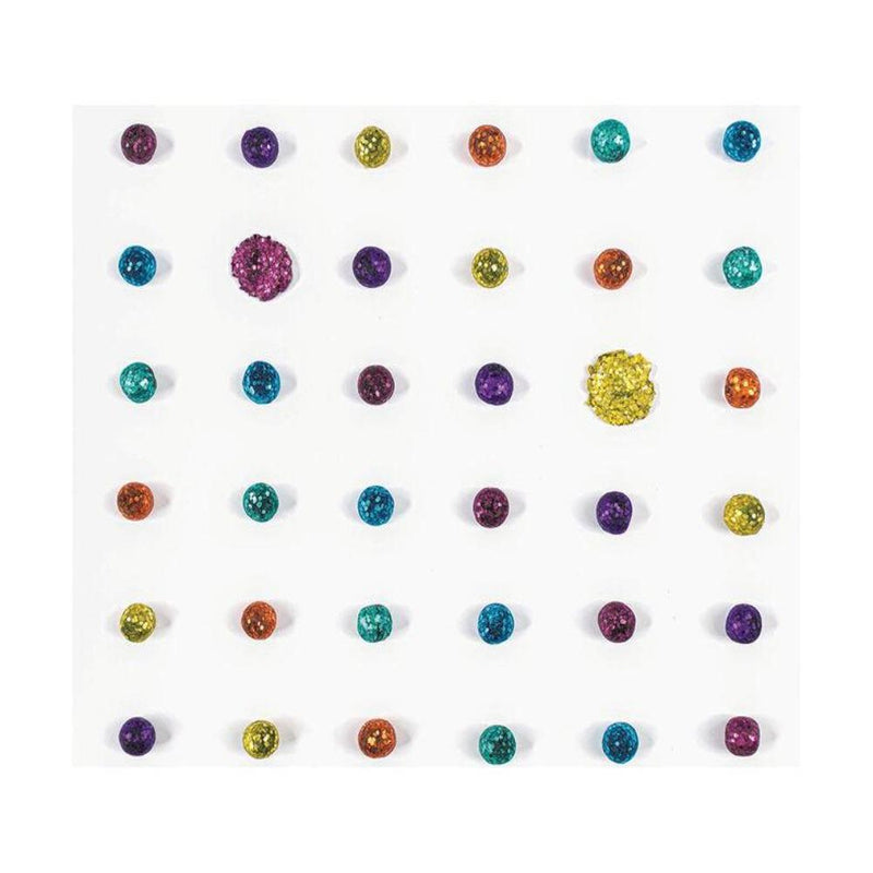 Crayola Glitter Dots Stencil Stickers