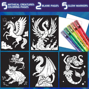 Crayola Glow Fusion Marker Colouring Set