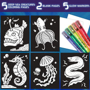 Crayola Glow Fusion Marker Colouring Set