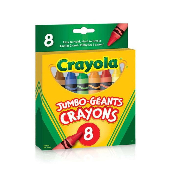 Crayola Jumbo Crayons 8 ct.-Arts & Crafts-Crayola-Toycra