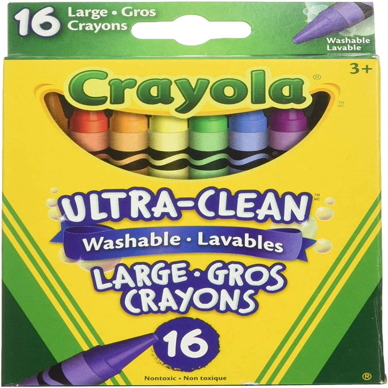 Crayola Large Washable Crayons -16 Count