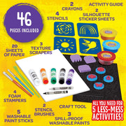 Crayola Less Mess Painting Activity Kit