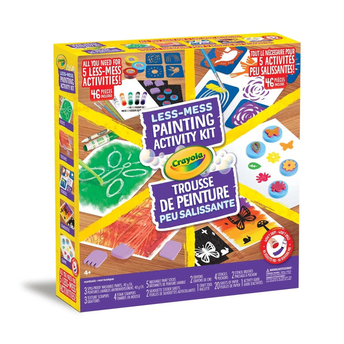 Crayola Less Mess Painting Activity Kit-Arts & Crafts-Crayola-Toycra