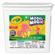 Crayola Model Magic 2lb Resealable Storage Container, Assorted Colors ...