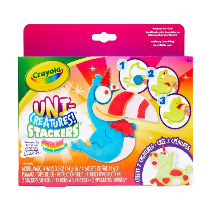 Crayola Model Magic Uni-Creatures Stackers Craft Kit