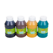 Crayola Multi-Surface Acrylic Paint, Earth Colors, 4 Count