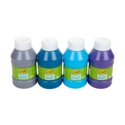 Crayola Multi-Surface Acrylic Paint, Ocean Colors, 4 Count