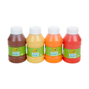 Crayola Multi-Surface Acrylic Paint, Sunset Colors, 4 Count