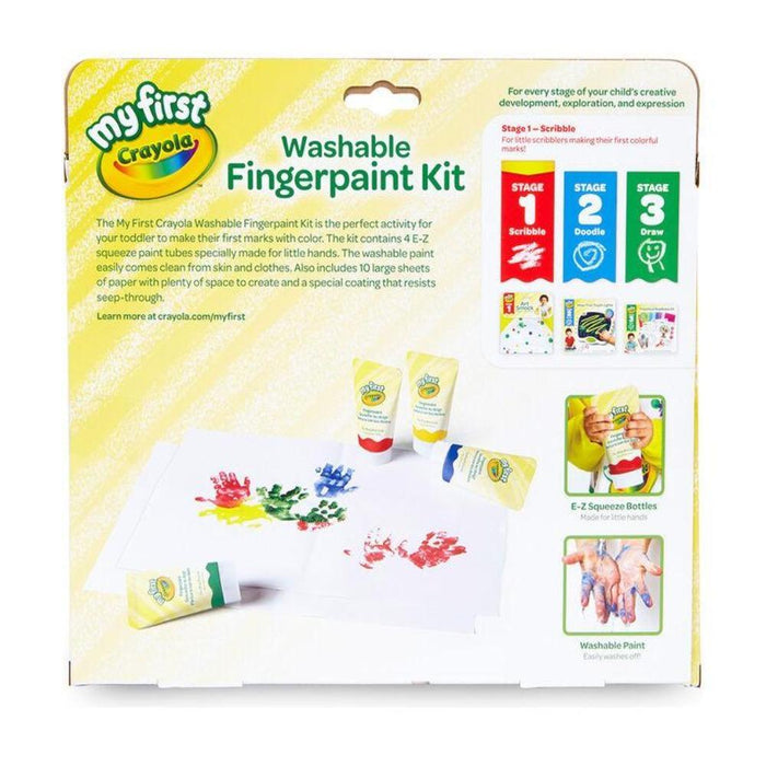 High-Quality Crayola My First Fingerpaint Artwork Illustration High-Quality Crayola My First Fingerpaint Artwork Illustration