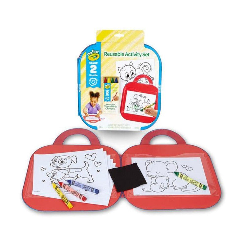 Crayola My First Crayola Reusable Activity Kit