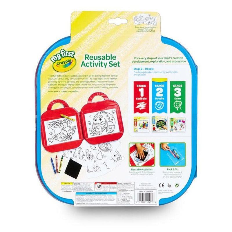 Crayola My First Crayola Reusable Activity Kit