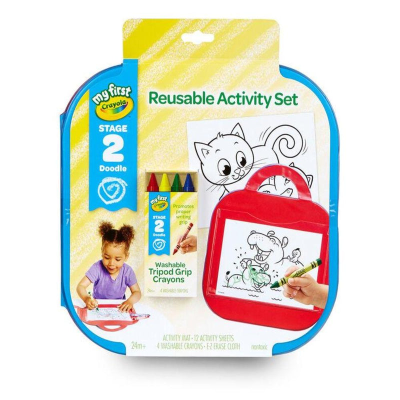 Crayola My First Crayola Reusable Activity Kit