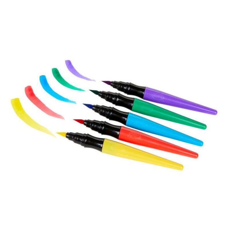 Crayola Paint Brush Pens, Classic, 5 Count