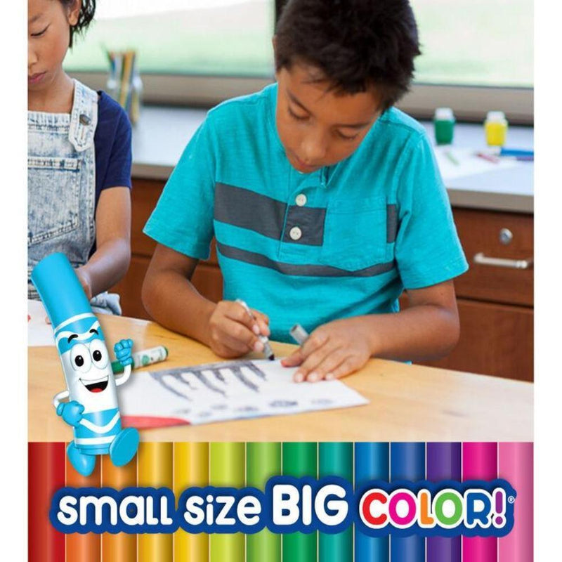 Crayola Pip-Squeaks Skinnies Washable Markers, 64 Count