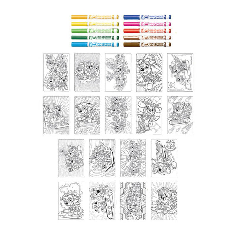 Crayola Poster Pages & Markers Set