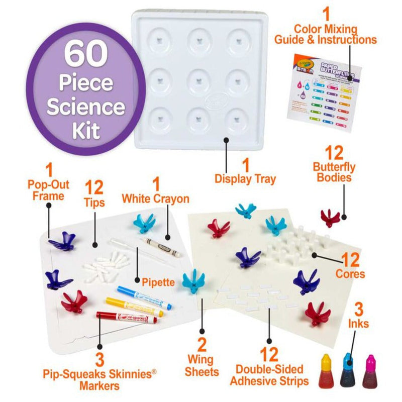 Crayola STEAM Paper Butterfly Science Kit