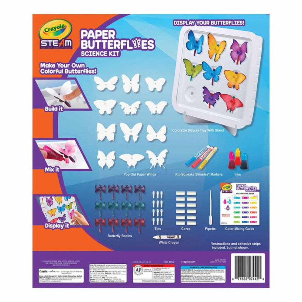 Crayola STEAM Paper Butterfly Science Kit — Toycra