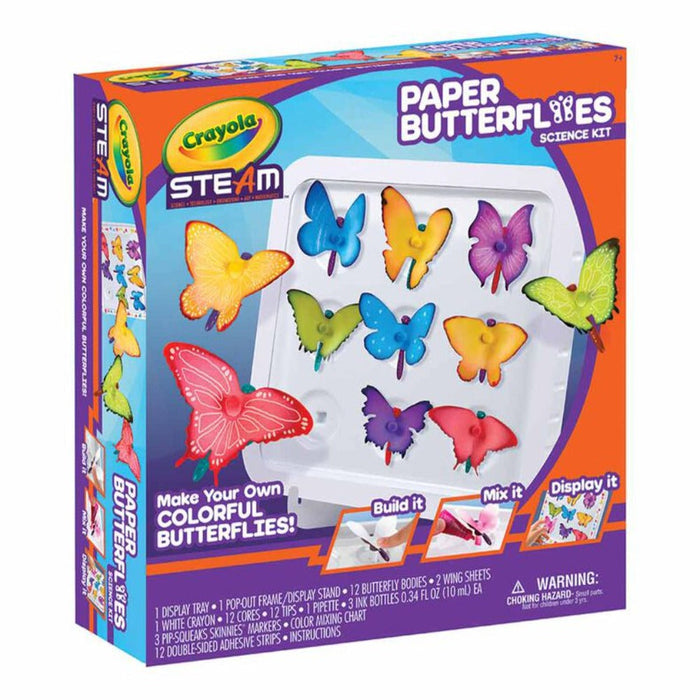 Crayola STEAM Paper Butterfly Science Kit-Arts & Crafts-Crayola-Toycra
