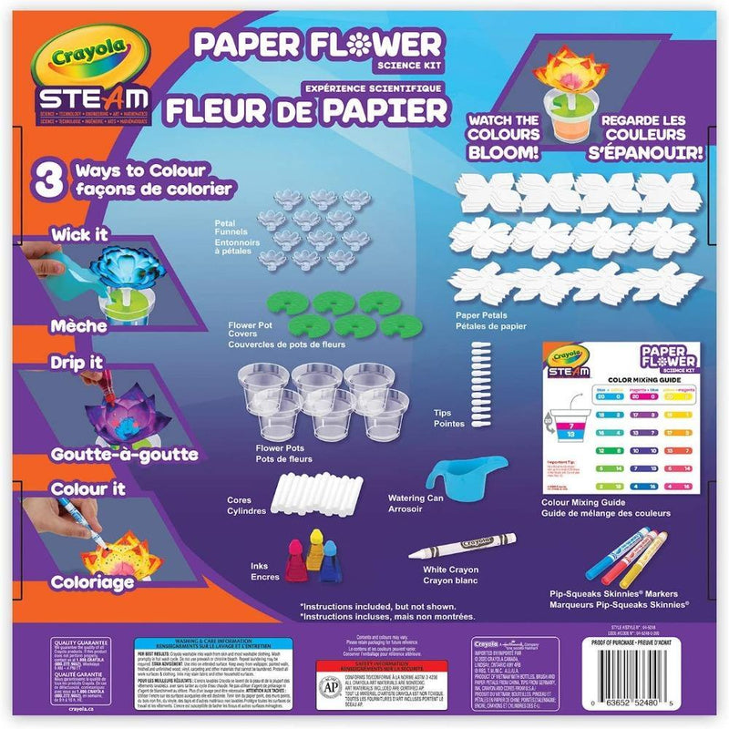 Crayola STEAM Paper Flower Science Kit