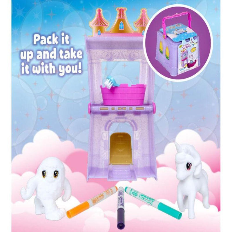 Crayola Scribble Scrubbie Peculiar Pets Palace Playset