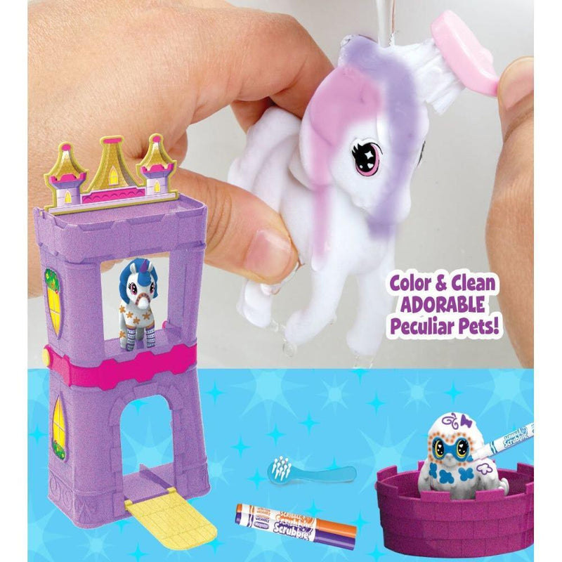 Crayola Scribble Scrubbie Peculiar Pets Palace Playset