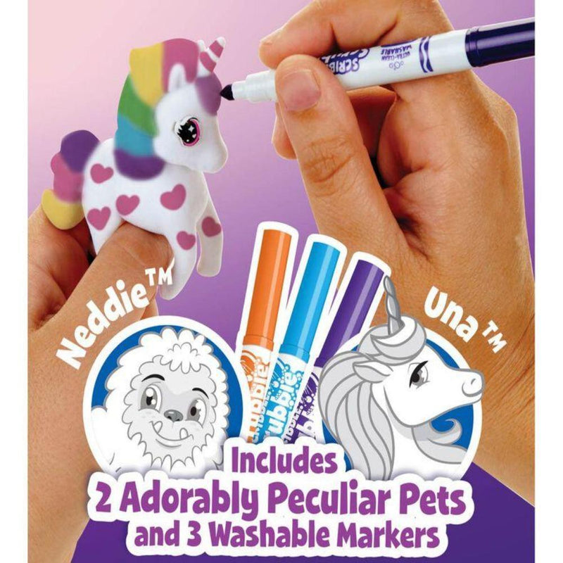 Crayola Scribble Scrubbie Peculiar Pets Palace Playset