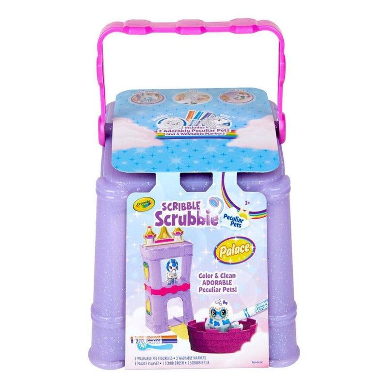 Crayola Scribble Scrubbie Peculiar Pets Palace Playset