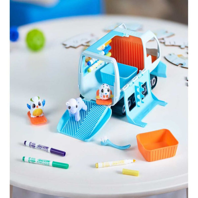 Crayola Scribble Scrubbie Pets Arctic Snow Explorer – Farbwechselnde Tiere, 3 Haustiere + Zubehör, Ab 3 Jahren Crayola Scribble Scrubbie Pets Arctic Snow Explorer – Farbwechselnde Tiere, 3 Haustiere + Zubehör, Ab 3 Jahren
