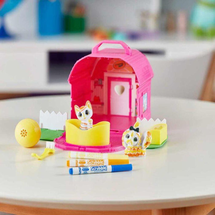 Crayola Scribble Scrubbie Pets Backyard Bungalow Playset-Pretend Play-Crayola-Toycra