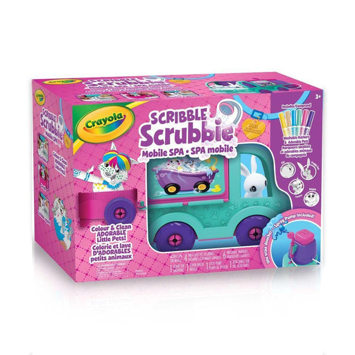Crayola Scribble Scrubbie Pets Mobile Spa Playset-Pretend Play-Crayola-Toycra