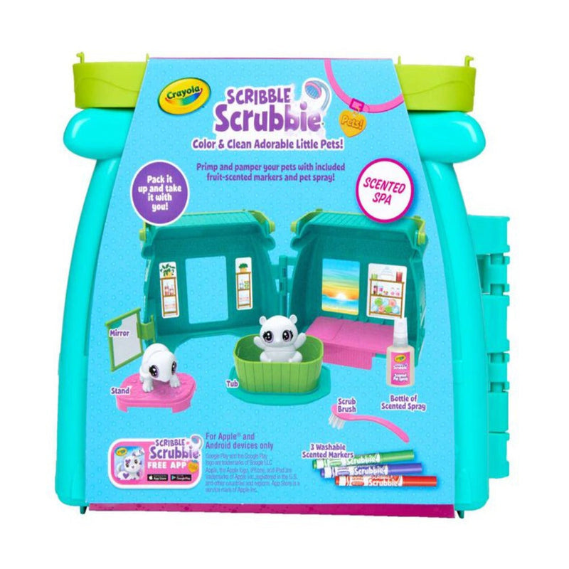 Crayola Scribble Scrubbie Pets Scented Spa Playset