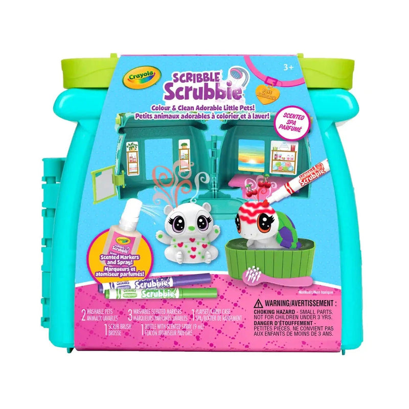 Crayola Scribble Scrubbie Pets Scented Spa Playset