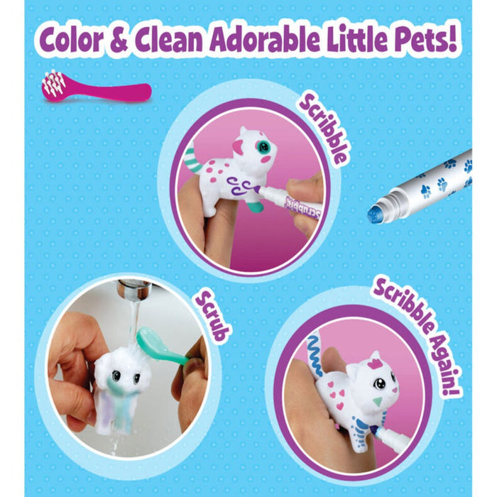 Crayola Scribble Scrubbie Pets Tattoo Shop-Arts & Crafts-Crayola-Toycra