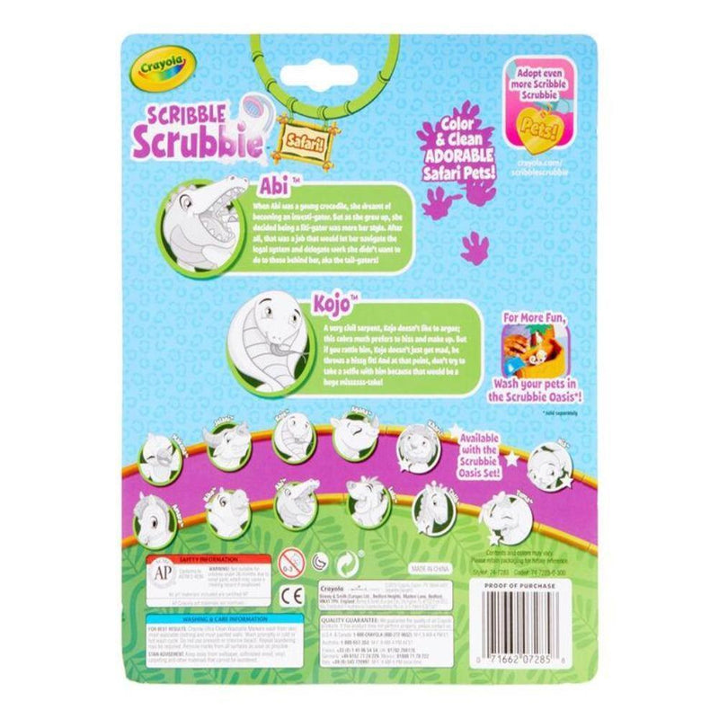 Crayola Scribble Scrubbie Safari Animals