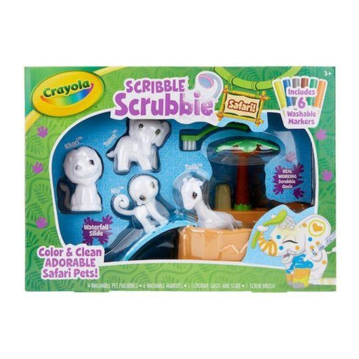 Crayola Scribble Scrubbie Safari Tub Set-Pretend Play-Crayola-Toycra