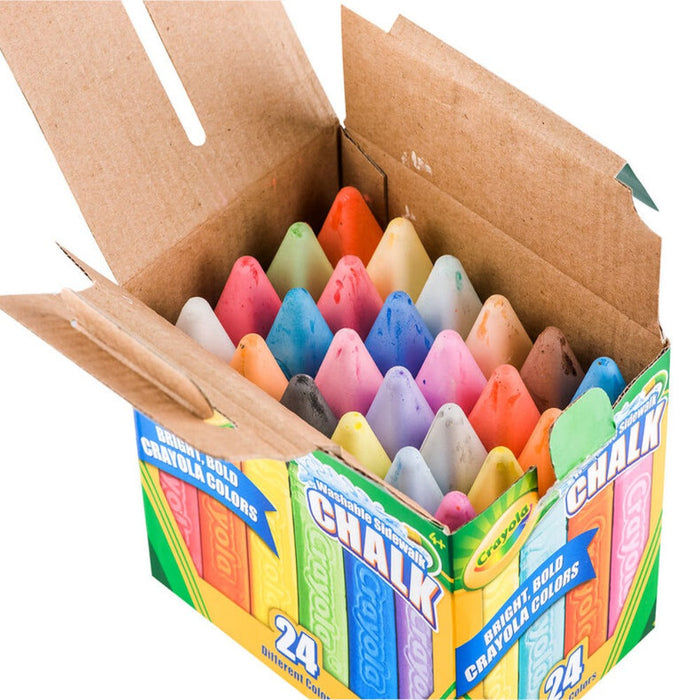 Crayola Sidewalk Chalk, 24 Count — Toycra - Main Image