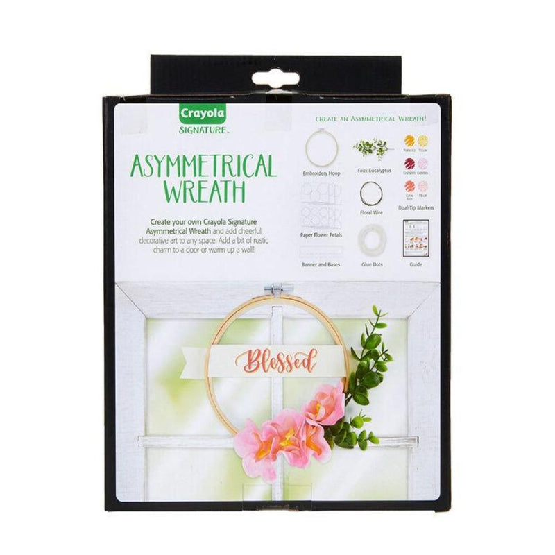 Crayola Signature Asymmetrical Wreath Craft Kit