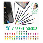 Crayola Signature Blend & Shade Colored Pencils, 50 Count
