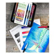 Crayola Signature Blending Markers with Tin, 16 Count