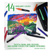 Crayola Signature Blending Markers with Tin, 16 Count