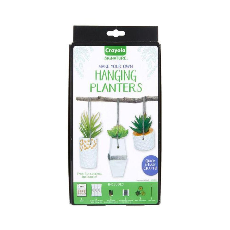 Crayola Signature DIY Hanging Planter Craft Kit