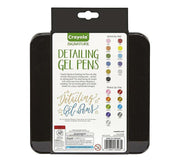 Crayola Signature Detailing Gel Pens, 20 Count